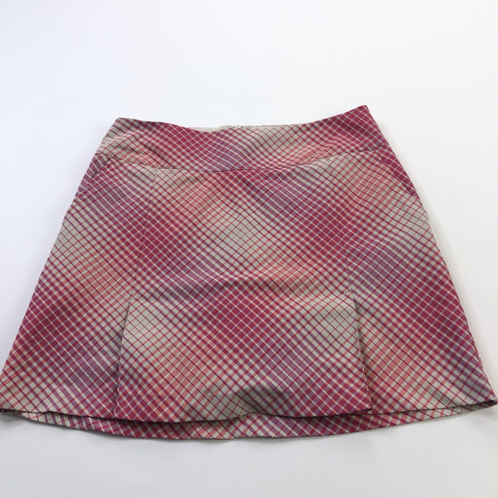 Nike Golf Dri-Fit 6 (Fits 30W) Golf Tennis Skirt Skort 3.5" Shorts Pink MINT